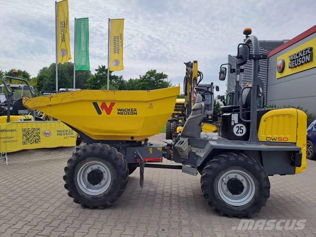 Wacker Neuson DW50 건설현장 덤프트럭