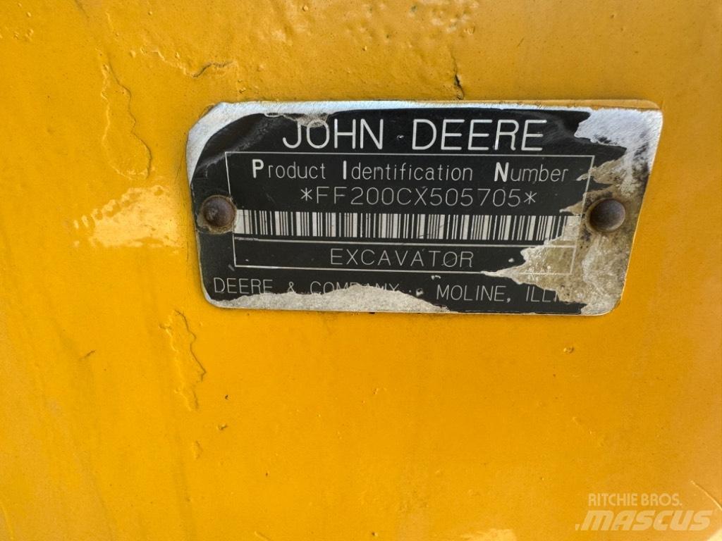 DEERE 200 LC 대형 굴삭기 29톤 이상