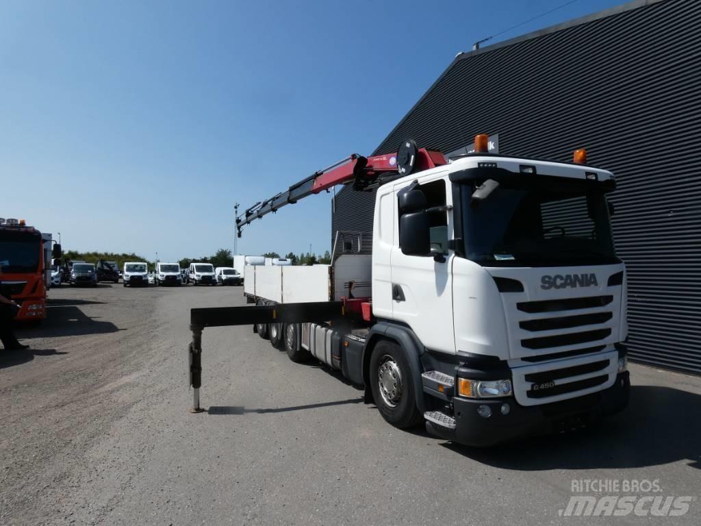 Scania G 450 크레인 트럭