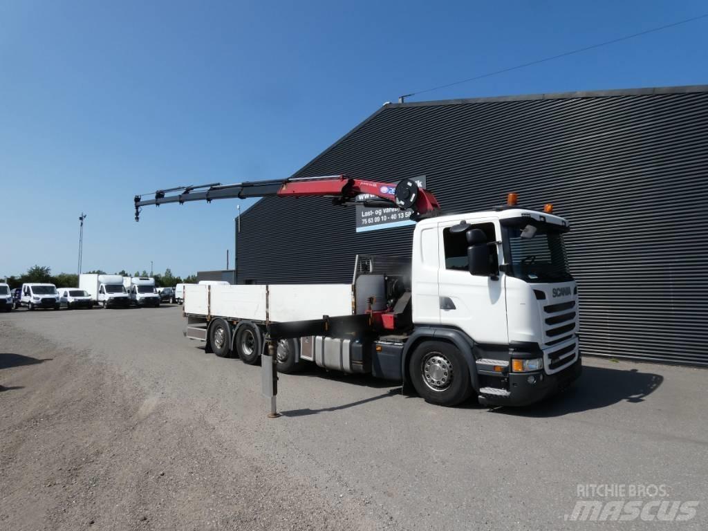 Scania G 450 크레인 트럭