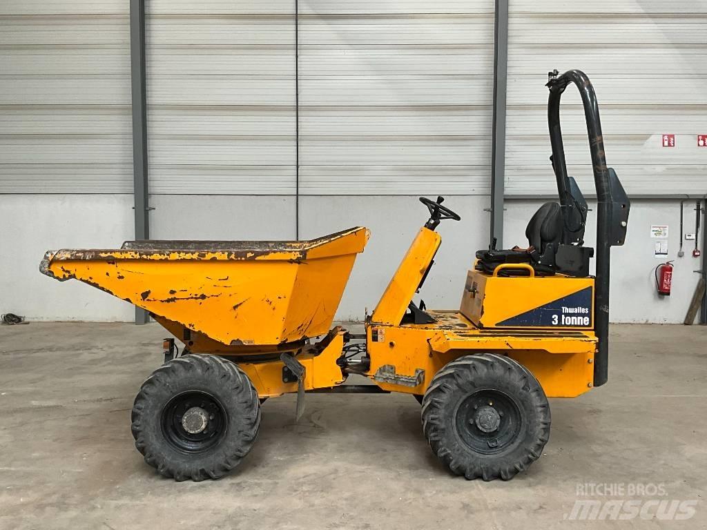Thwaites 3 tonne 건설현장 덤프트럭