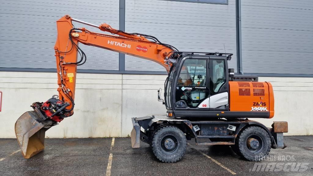 Hitachi ZX140W-6  휠 굴삭기