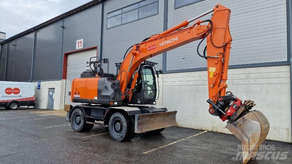 Hitachi ZX140W-6  휠 굴삭기