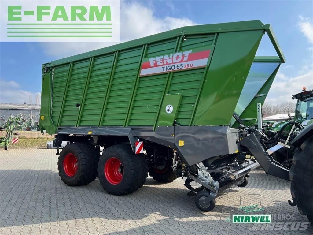 Fendt tigo 65 xr 기타 세미 트레일러