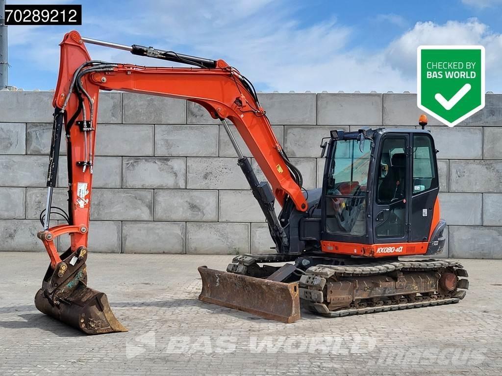 Kubota KX080 -4a 소형 굴삭기 7톤 미만