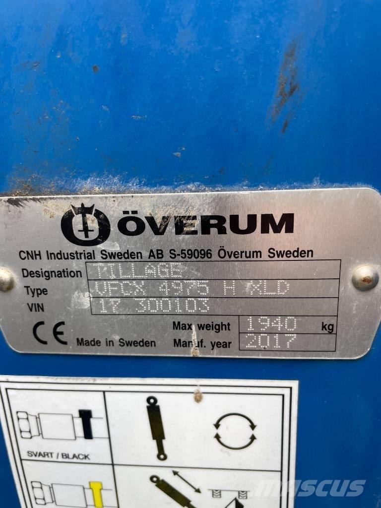 Överum VFCX4975 가역 플로우(쟁기)