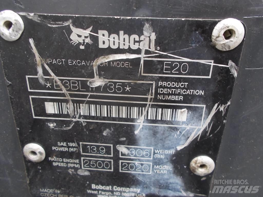 Bobcat E20 소형 굴삭기 7톤 미만