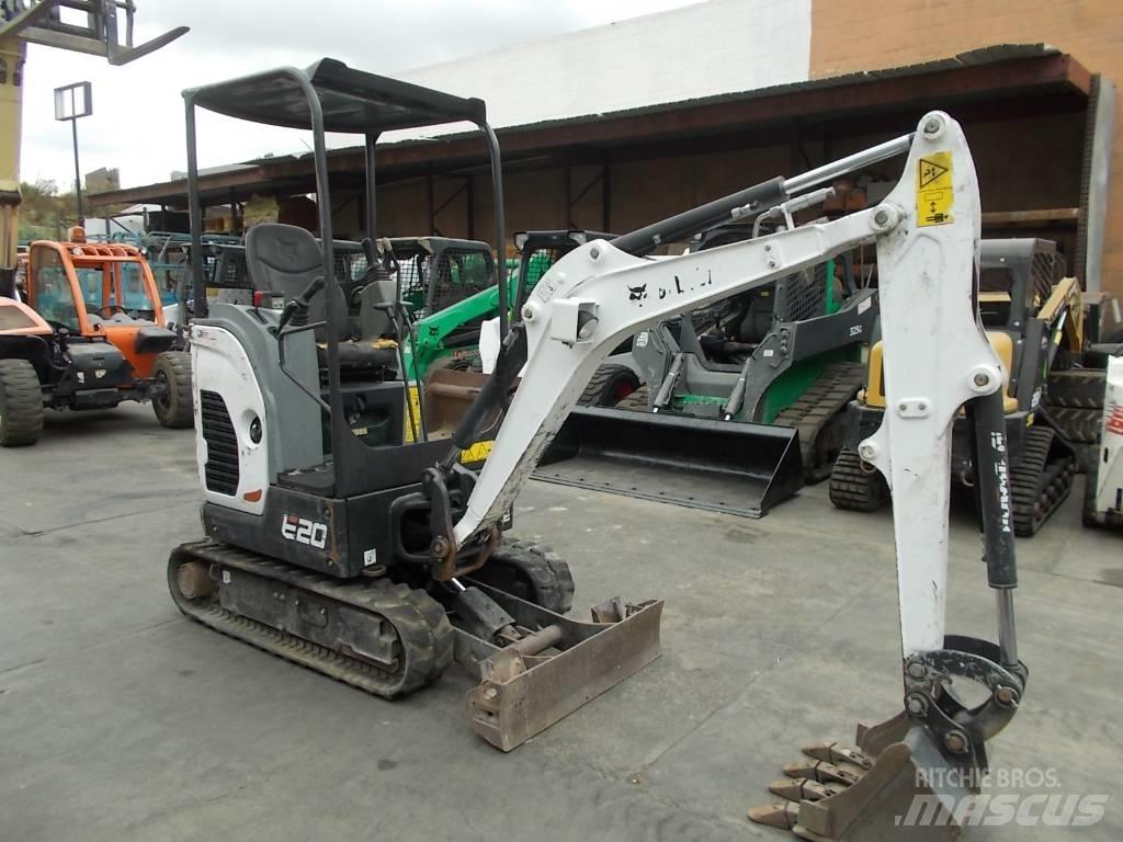 Bobcat E20 소형 굴삭기 7톤 미만