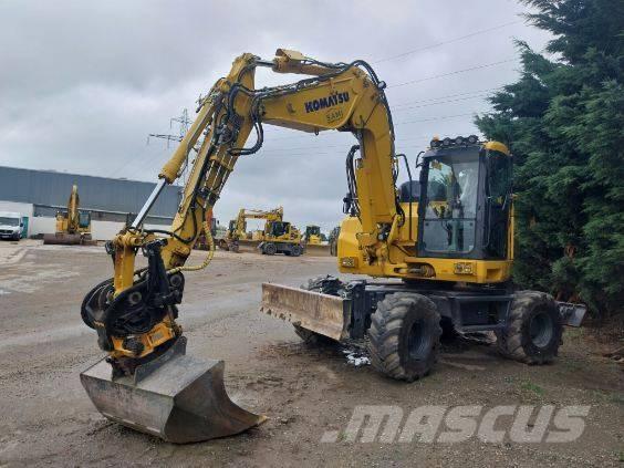 Komatsu PW138MR-11  휠 굴삭기