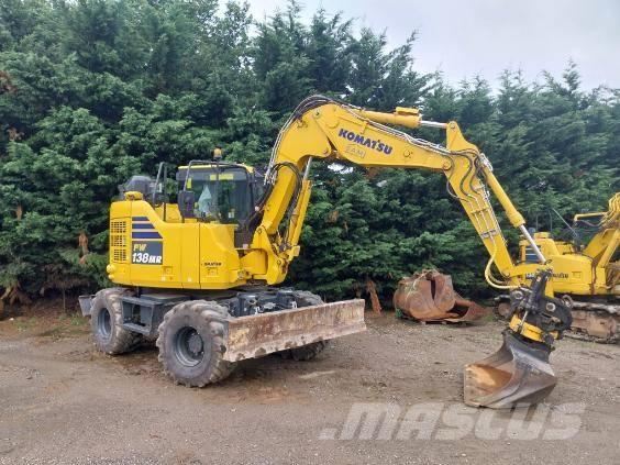 Komatsu PW138MR-11  휠 굴삭기