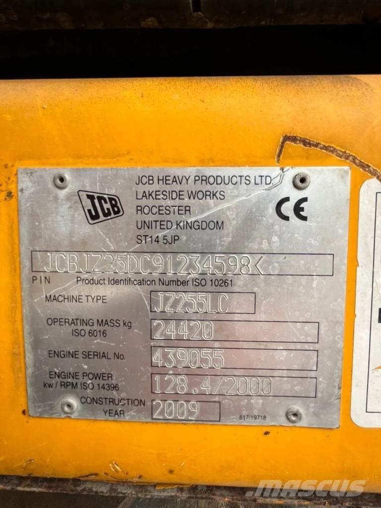 JCB JZ 255LC 대형 굴삭기 29톤 이상