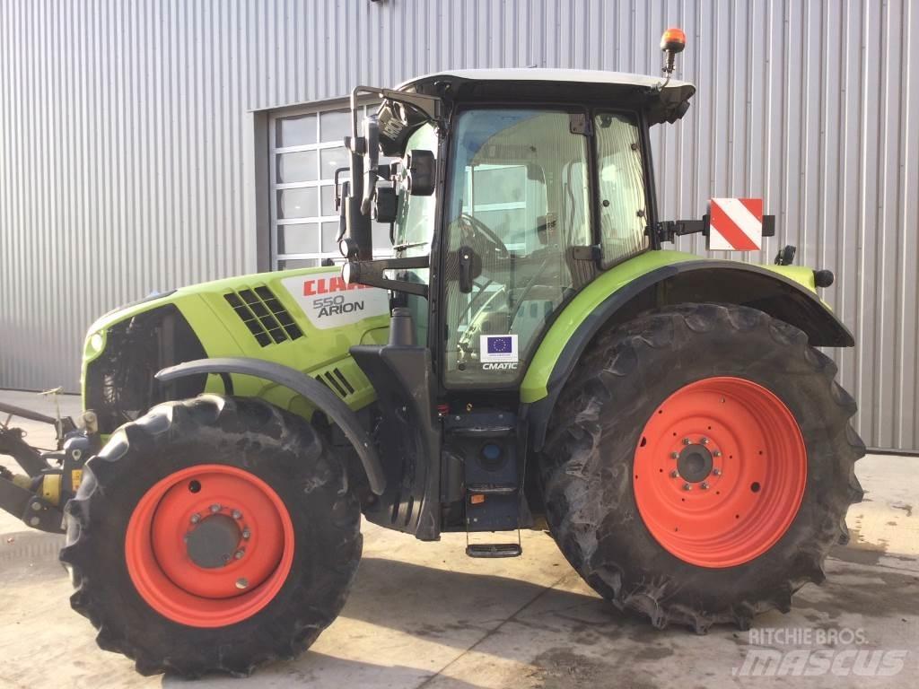 CLAAS ARION 550 트랙터
