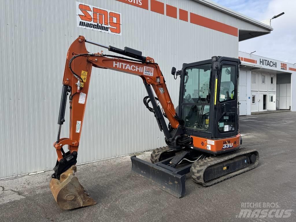 Hitachi ZX 33 U-6 소형 굴삭기 7톤 미만