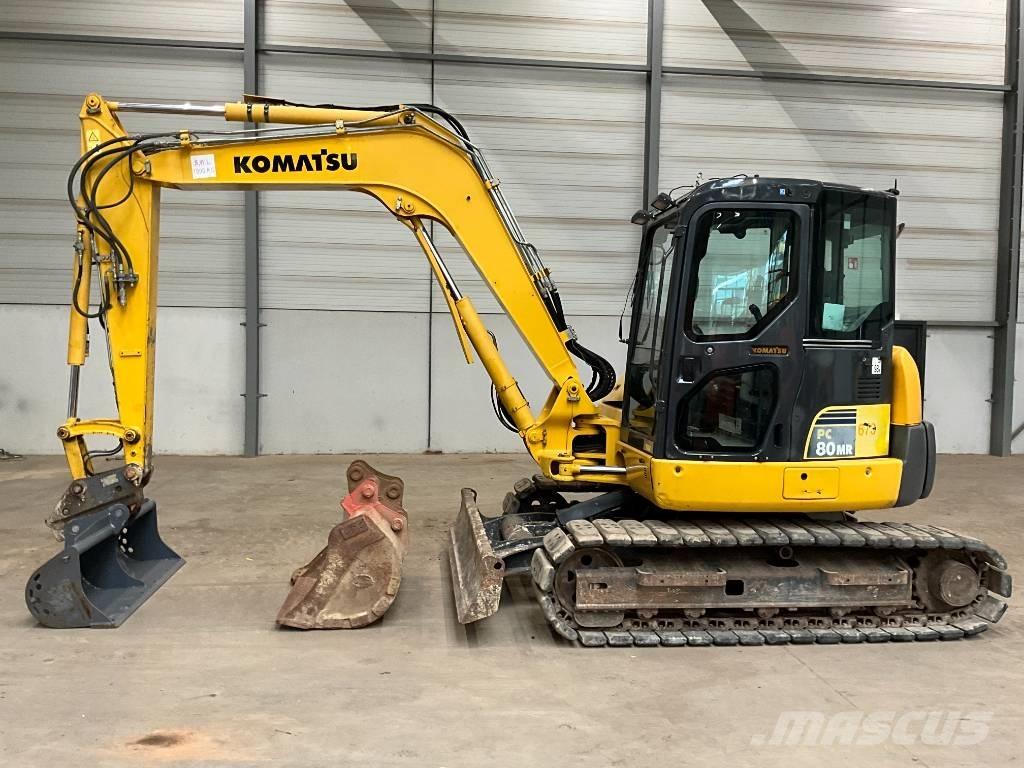 Komatsu PC 80 MR-3 중형굴삭기 7톤-28톤