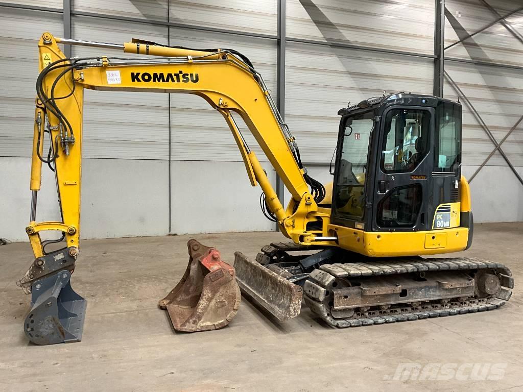 Komatsu PC 80 MR-3 중형굴삭기 7톤-28톤