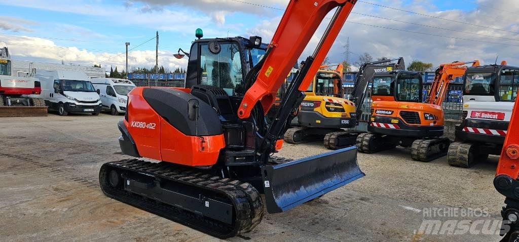 Kubota KX 080-4 중형굴삭기 7톤-28톤