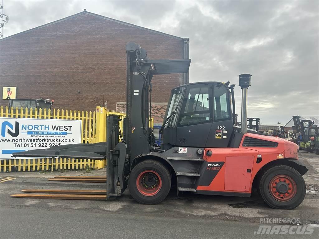 Linde H120 디젤 지게차