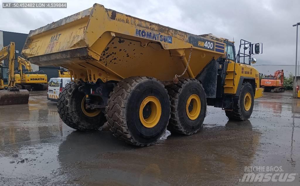 Komatsu HM400-5E0 연결식 홀러