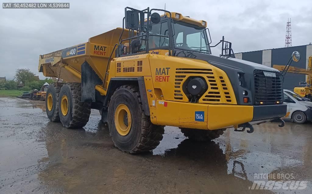Komatsu HM400-5E0 연결식 홀러