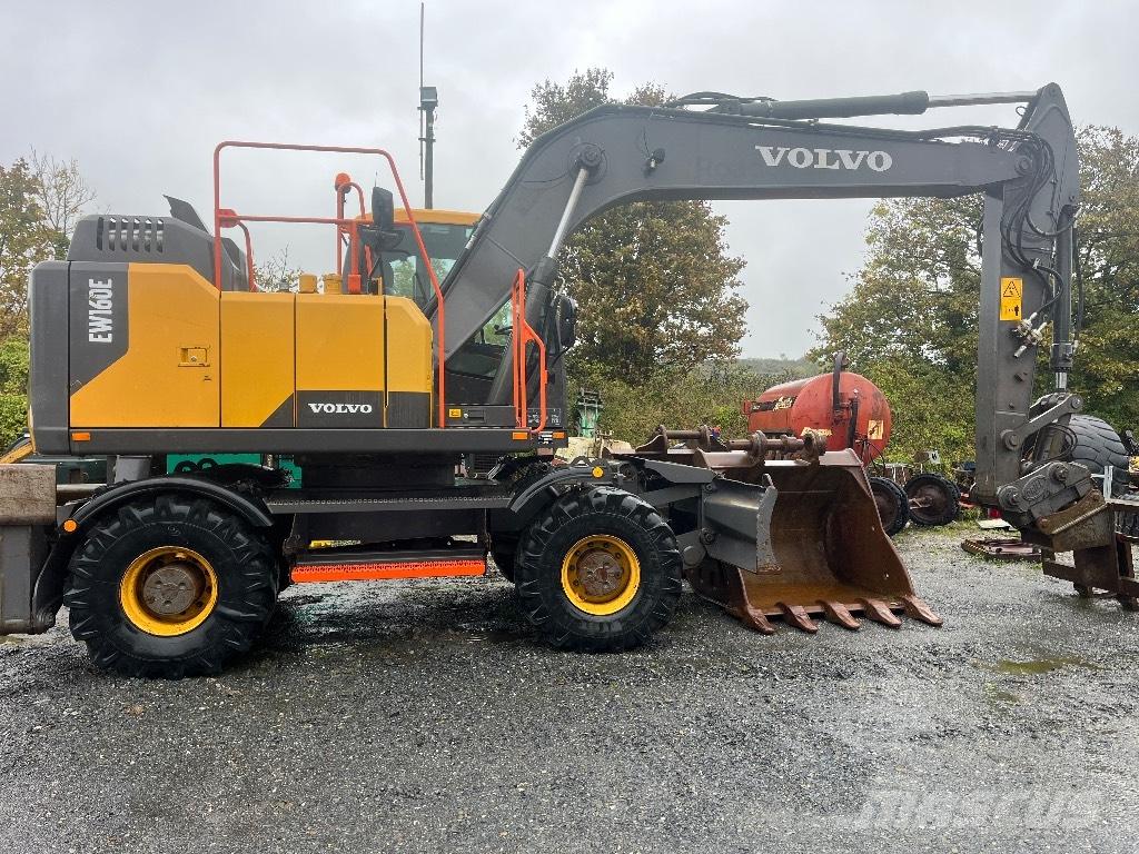 Volvo EW 160 E  휠 굴삭기