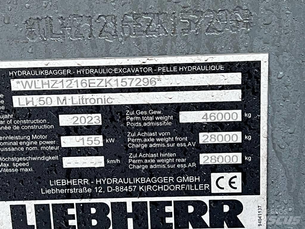 Liebherr LH50 M 폐기물/산업 처리기