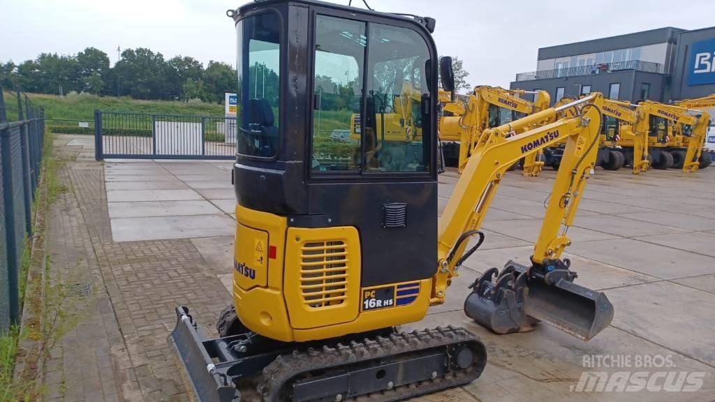 Komatsu PC16R-3HS 소형 굴삭기 7톤 미만