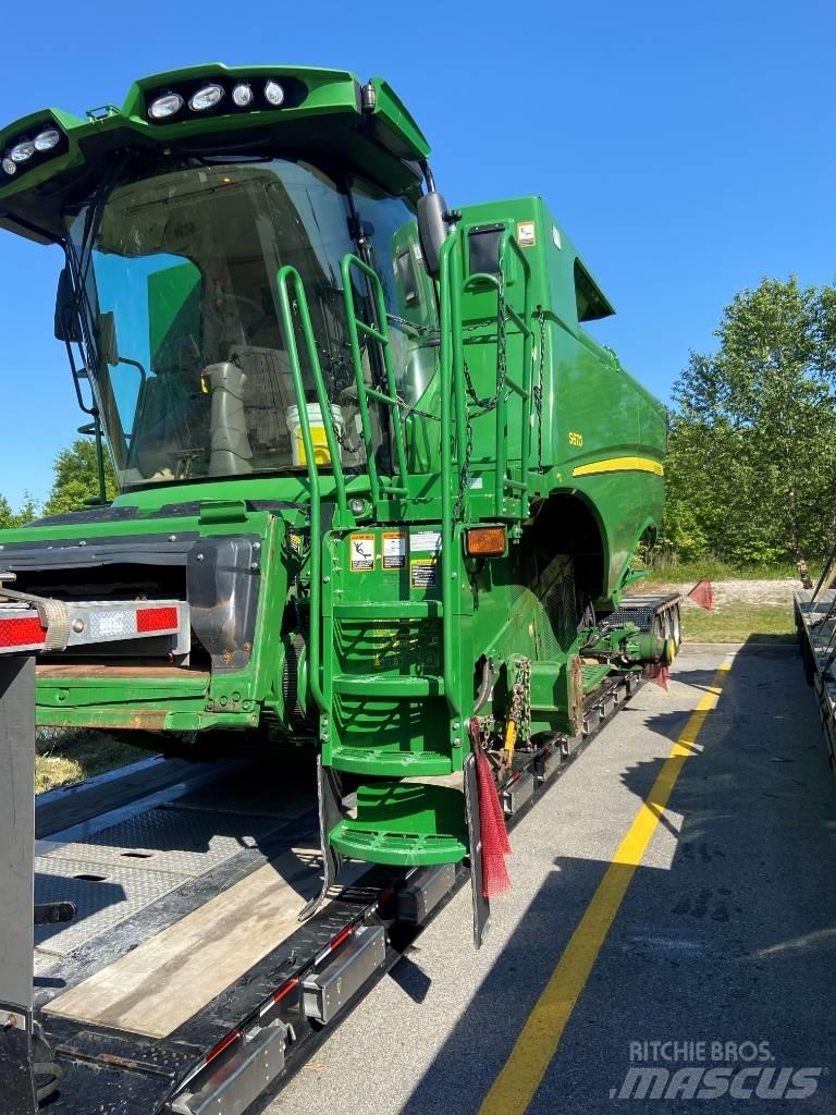 John Deere S 670 콤바인 수확기