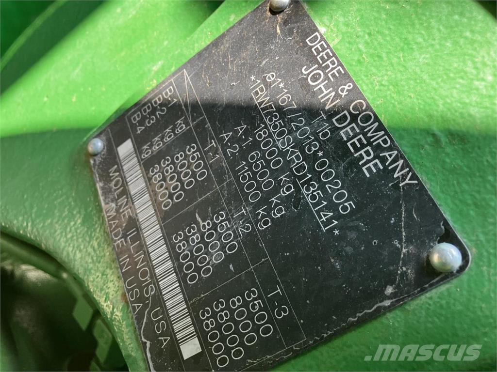 John Deere 7R 350 트랙터