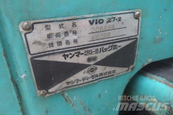 Yanmar VIO27-2 소형 굴삭기 7톤 미만
