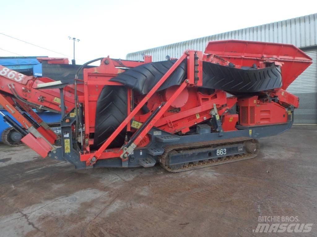Terex Finlay 863 이동식 선별기