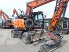 Doosan DX 165 W-5  휠 굴삭기