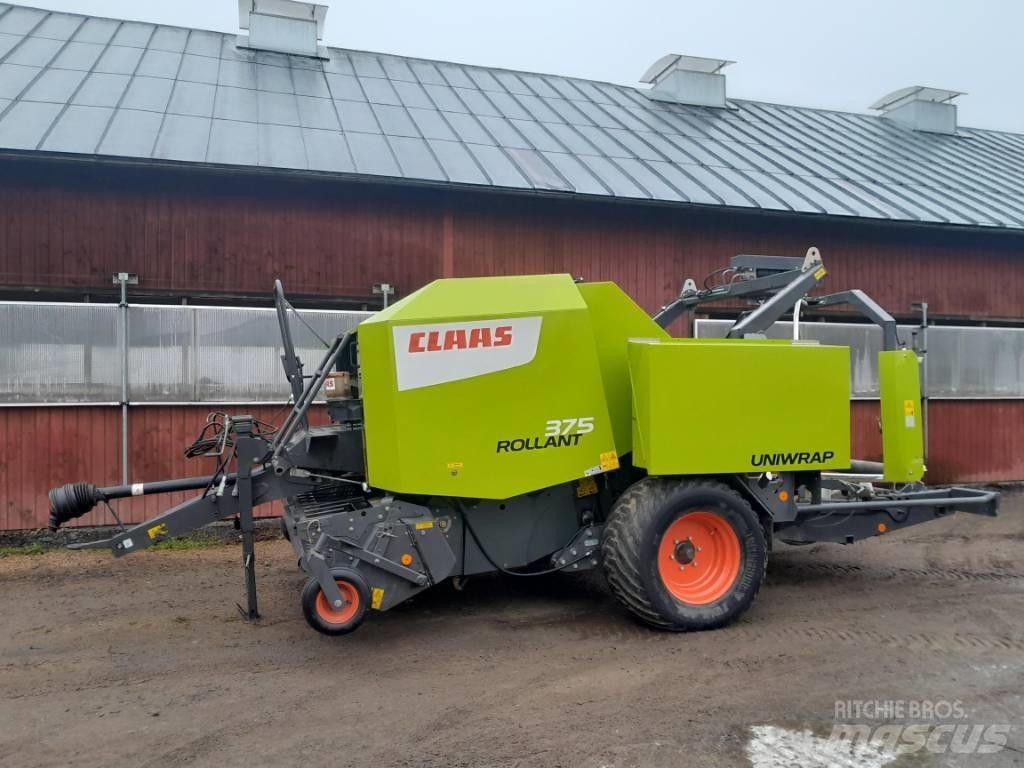 CLAAS 375 Uniwrap 원형 곤포기