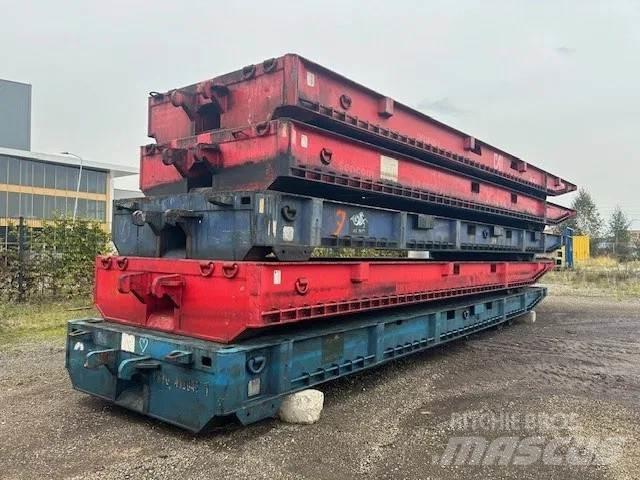 Mafi 100 Ton 로우 로더-세미 트레일러