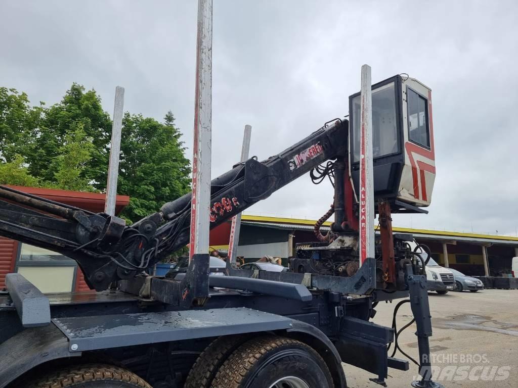 Scania R 580 목재 트럭