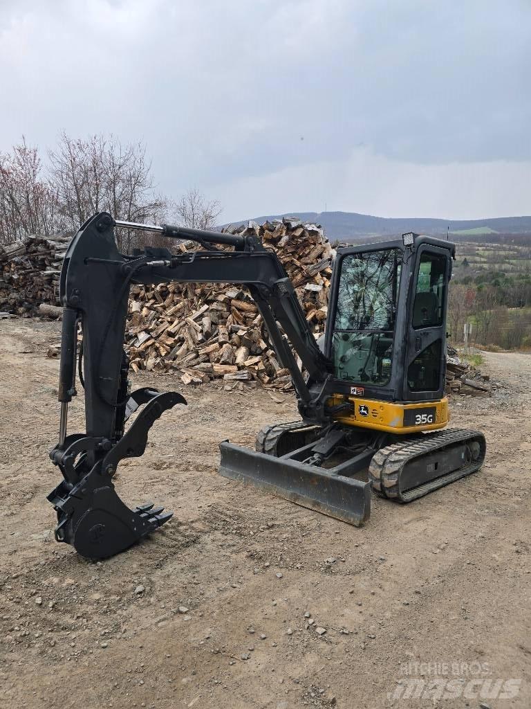 DEERE 35G 소형 굴삭기 7톤 미만