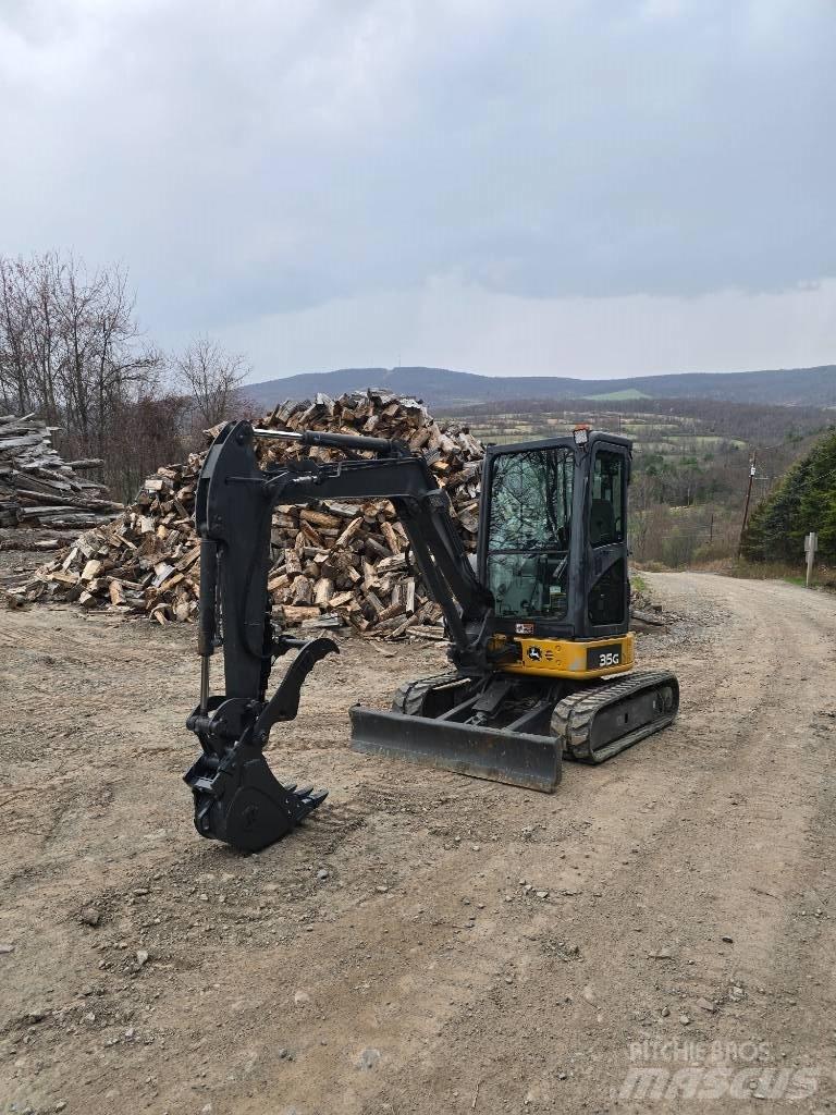 DEERE 35G 소형 굴삭기 7톤 미만