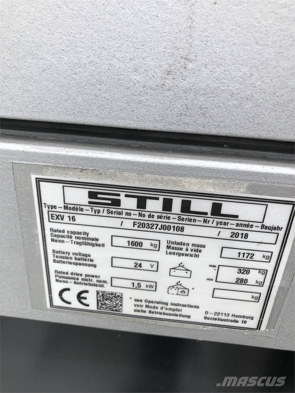 Still EXV 16 포크리프트