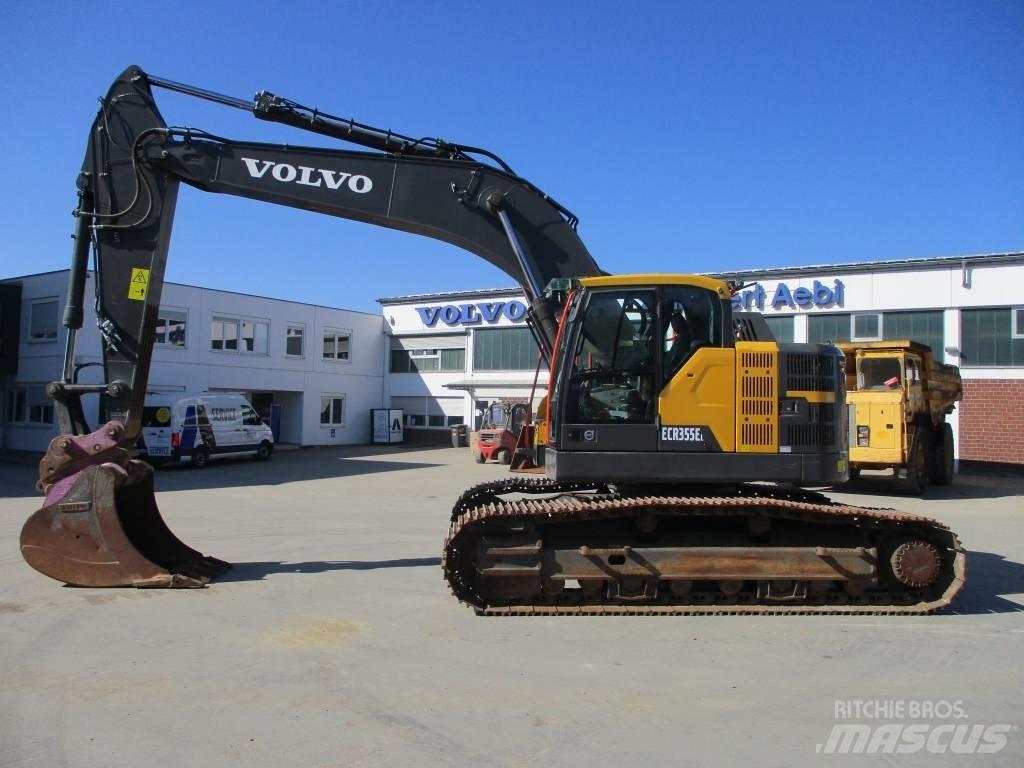 Volvo ECR 355 EL 대형 굴삭기 29톤 이상