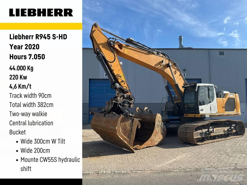 Liebherr R945 대형 굴삭기 29톤 이상