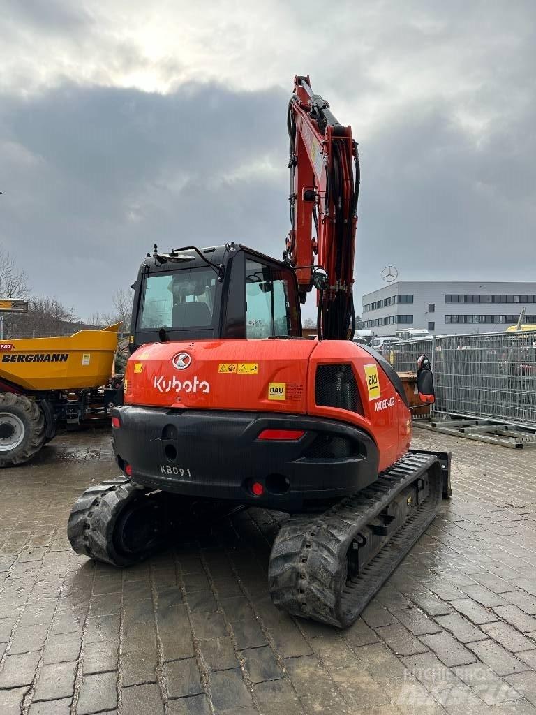 Kubota KX 080-4 중형굴삭기 7톤-28톤
