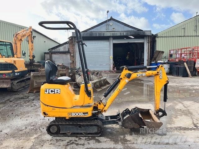 JCB 8008 CTS 소형 굴삭기 7톤 미만