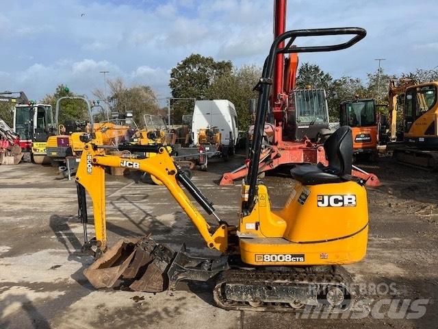 JCB 8008 CTS 소형 굴삭기 7톤 미만