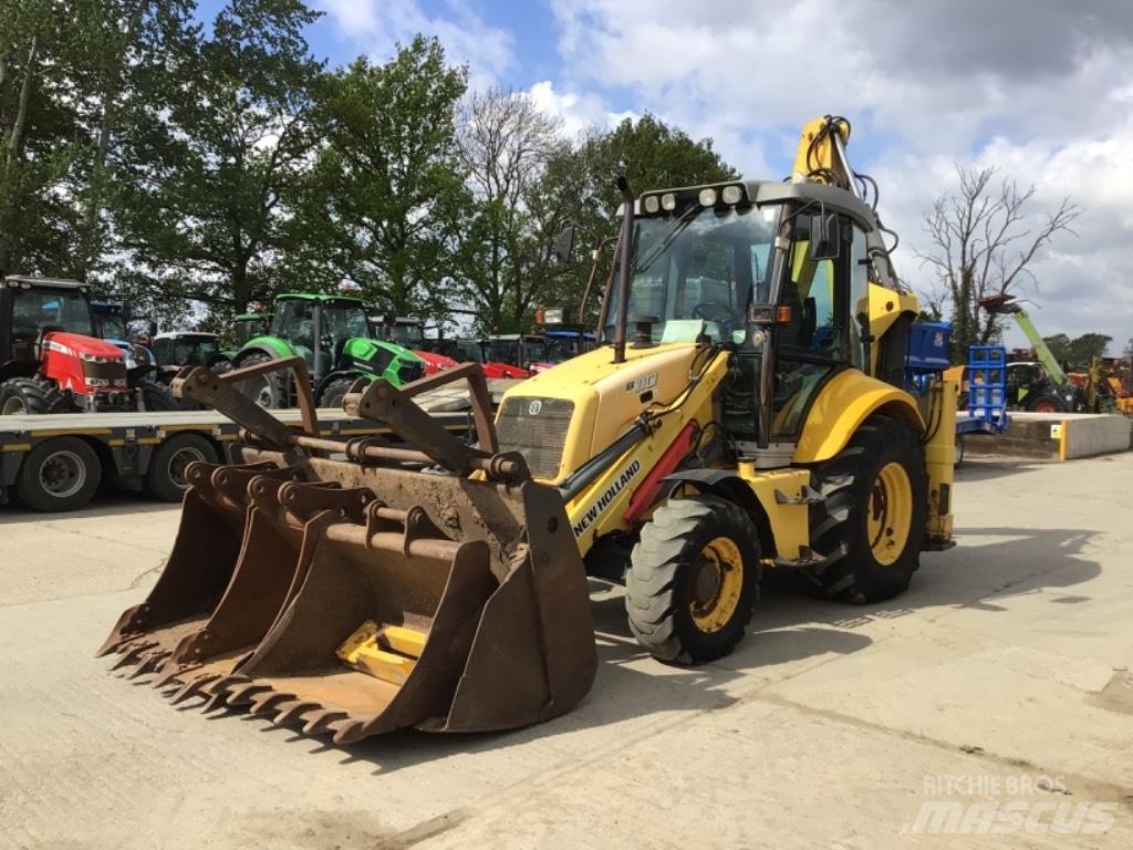 New Holland B 110 백호로더