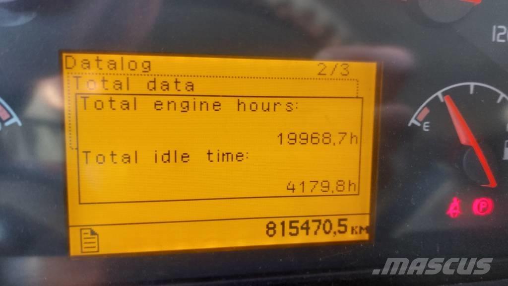 Volvo FH12 460 8x4*4 산림 기계 운반 트럭