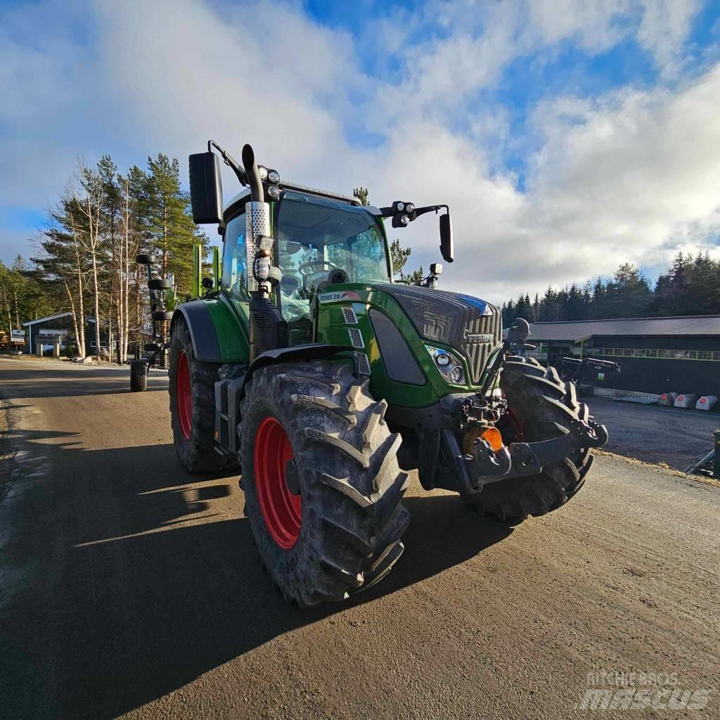 Fendt 516 Profi Plus 트랙터