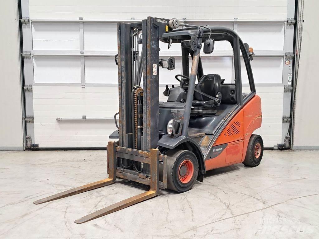 Linde H25D-02 디젤 지게차