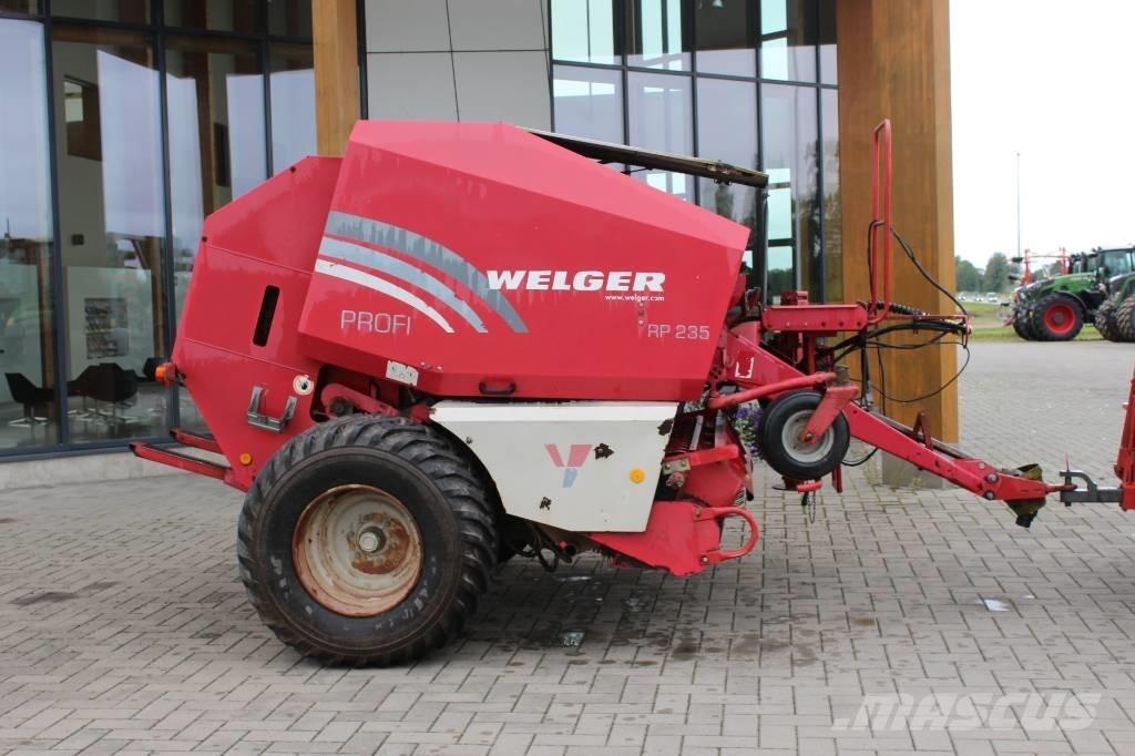 Welger RP235 원형 곤포기