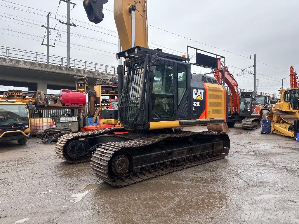 CAT 329 E LR 파쇄용 굴삭기