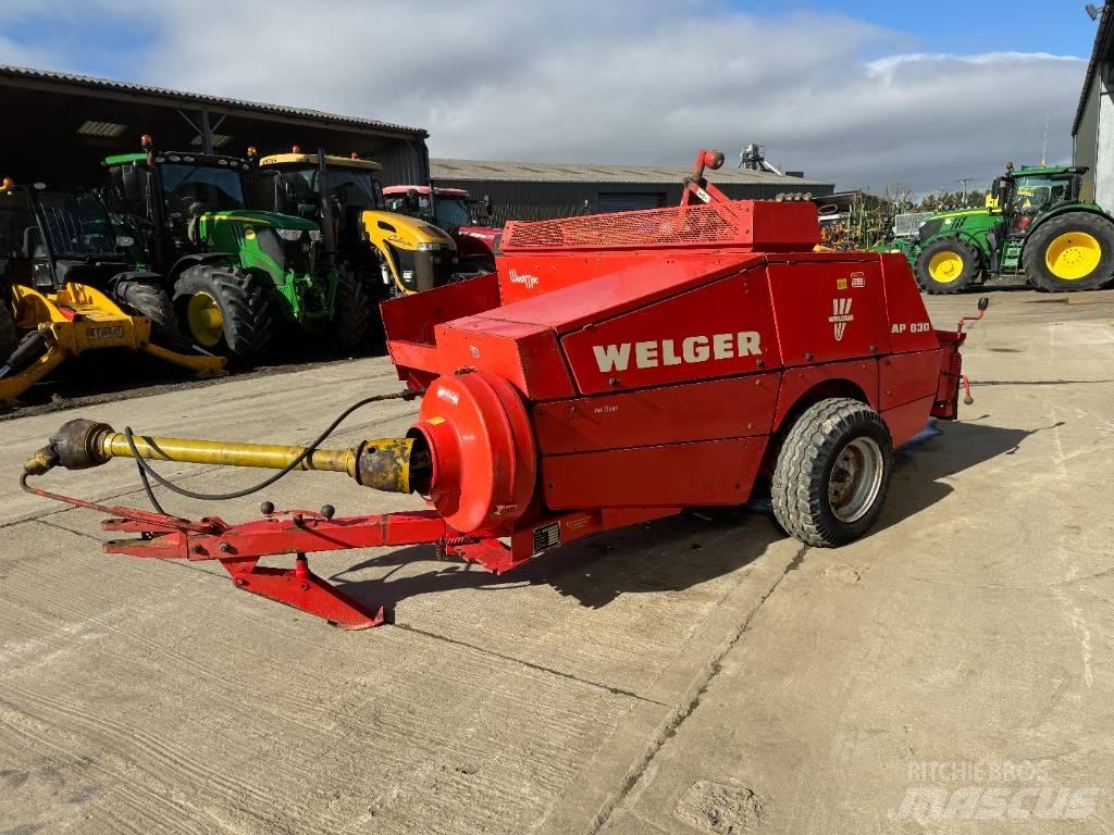 Welger AP630 각형 곤포기