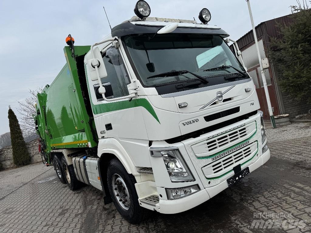 Volvo FM 420 폐기물 수거 트럭